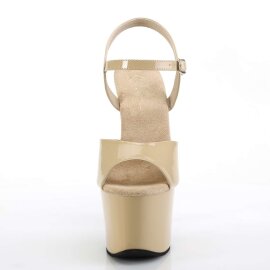 Pleaser Sandalette SKY-309 Creme EU-38 / US-8
