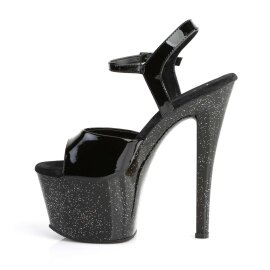 Pleaser Sandalette SKY-309MG Schwarz EU-35 / US-5
