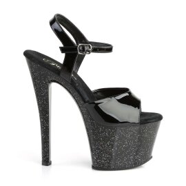 Pleaser Sandalette SKY-309MG Schwarz EU-35 / US-5
