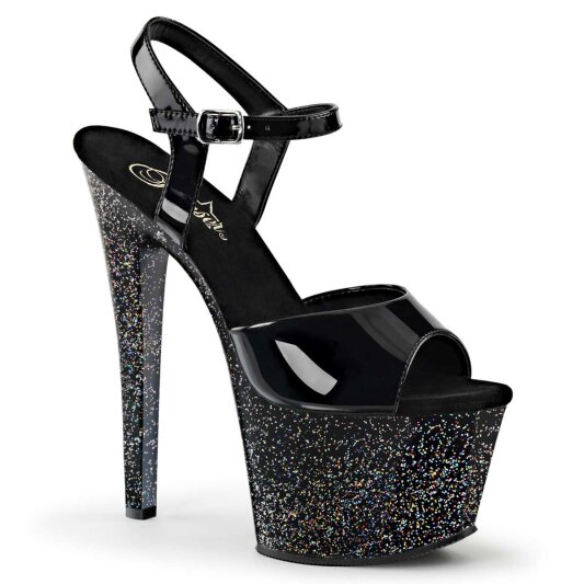 Pleaser Sandalette SKY-309MG Schwarz EU-37 / US-7