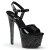 Pleaser Sandalette SKY-309MG Schwarz EU-37 / US-7