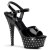 Pleaser Sandalette STARDUST-609 Schwarz EU-37 / US-7