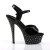 Pleaser Sandalette STARDUST-609 Schwarz EU-39 / US-9