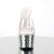 Pleaser Pantolette STARDUST-701 Transparent Silber Chrom EU-40 / US-10
