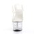Pleaser Pantolette STARDUST-702 Transparent Silber EU-35 / US-5