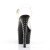 Pleaser Sandalette STARDUST-708 Transparent Schwarz EU-41 / US-11