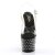 Pleaser Sandalette STARDUST-708 Transparent Schwarz EU-35 / US-5