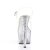 Pleaser Sandalette STARDUST-708T Transparent Silber Strass EU-37 / US-7