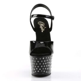 Pleaser Sandalette STARDUST-709 Schwarz EU-35 / US-5