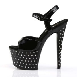 Pleaser Sandalette STARDUST-709 Schwarz EU-35 / US-5