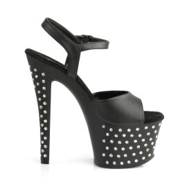 Pleaser Sandalette STARDUST-709 Schwarz EU-35 / US-5