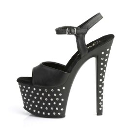 Pleaser Sandalette STARDUST-709 Schwarz EU-37 / US-7