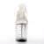 Pleaser Pantolette STARDUST-802 Transparent Silber EU-37 / US-7