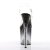 Pleaser Sandalette STARDUST-808T Transparent Schwarz EU-37 / US-7