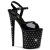 Pleaser Sandalette STARDUST-809 Schwarz EU-35 / US-5