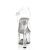 Pleaser Sandalette TIPJAR-708-2 Transparent Silber EU-40 / US-10