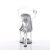 Pleaser Sandalette TREASURE-708 Transparent Silber EU-35 / US-5