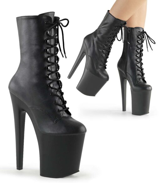 Pleaser Stiefelette XTREME-1020 Schwarz EU-38 / US-8