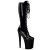 Pleaser Kniestiefel XTREME-2020 Schwarz EU-37 / US-7