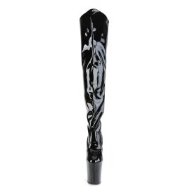 Pleaser Overknee Stiefel XTREME-3010 Schwarz EU-37 / US-7