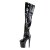 Pleaser Overknee Stiefel XTREME-3010 Schwarz EU-37 / US-7