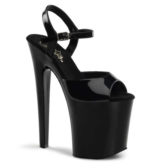 Pleaser Sandalette XTREME-809 Schwarz EU-37 / US-7