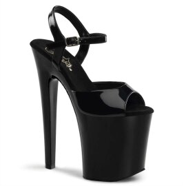 Pleaser Sandalette XTREME-809 Schwarz EU-38 / US-8