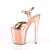 Pleaser Sandalette XTREME-809TTG Rose-Gold Metallic Chrom Glitter EU-35 / US-5