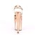 Pleaser Sandalette XTREME-809TTG Rose-Gold Metallic Chrom Glitter EU-35 / US-5