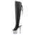 Pleaser Overknee Stiefel BEJEWELED-3019DM-7 Schwarz Silber Multi Glitter EU-35 / US-5