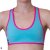 PoleFit Top Retro Sport XS Türkis / Pink