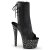 Pleaser Stiefelette STARDANCE-1018-7 Schwarz Silber Multi Glitter EU-35 / US-5