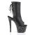 Pleaser Stiefelette STARDANCE-1018-7 Schwarz Silber Multi Glitter EU-35 / US-5