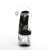 Pleaser Sandalette TIPJAR-708-5 Transparent Schwarz EU-35 / US-5