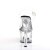 Pleaser Sandalette TIPJAR-708-5 Transparent Schwarz EU-36 / US-6