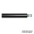 Lupit Pole G2 Extension 45 mm Pulverbeschichtet Schwarz 500 mm