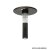 Lupit Pole Classic G2 45 mm Pulverbeschichtet Schwarz 2,30 m - 2,80 m
