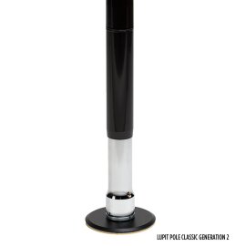 Lupit Pole Classic G2 45 mm Pulverbeschichtet Schwarz 2,30 m - 3,30 m