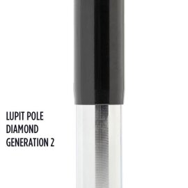 Lupit Pole Diamond G2 45 mm Pulverbeschichtet Schwarz 2,30 m - 3,30 m
