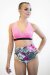 Pole Addict High Waist Shorts Tropical Flower XL