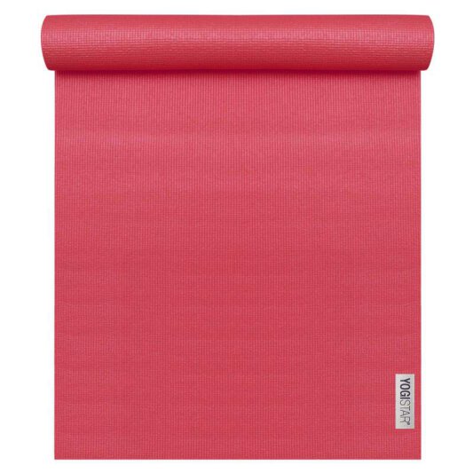 Yoga Mat Basic Red (183 cm x 61 cm x 4 mm)