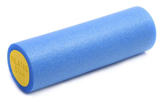 Faszien- und Pilatesrolle 45 cm Blau