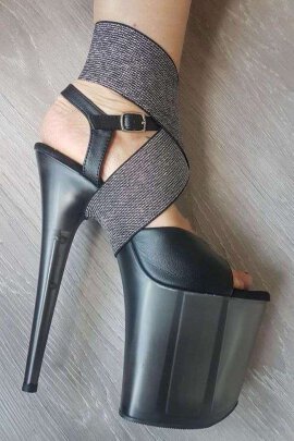 Heel Heldin Ankle Keeper Silver-Black