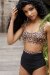 Lunalae Top Ava Brown Leopard