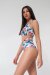 Pole Addict Open Back Top Aloha L