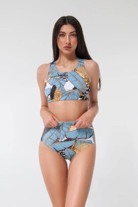 Pole Addict Open Back Top Malibu