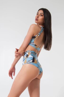 Pole Addict Open Back Top Malibu