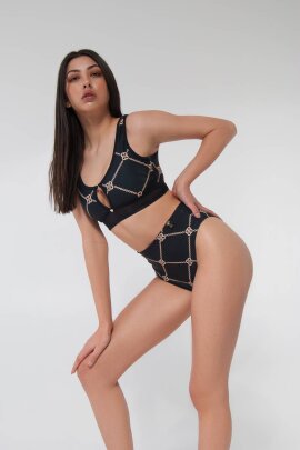 Pole Addict High Leg Shorts Bona