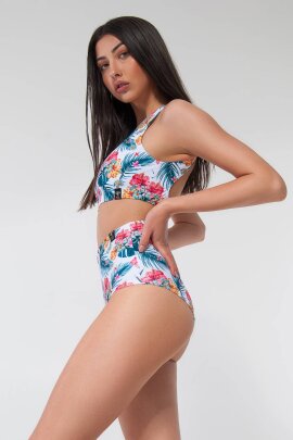 Pole Addict High Waist Shorts Aloha M