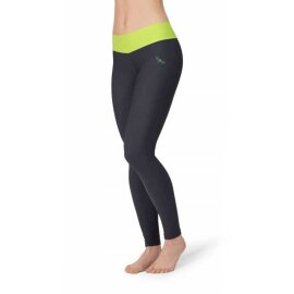 Dragonfly Leggings Adriana XS Grau-Meliert / Schwarz